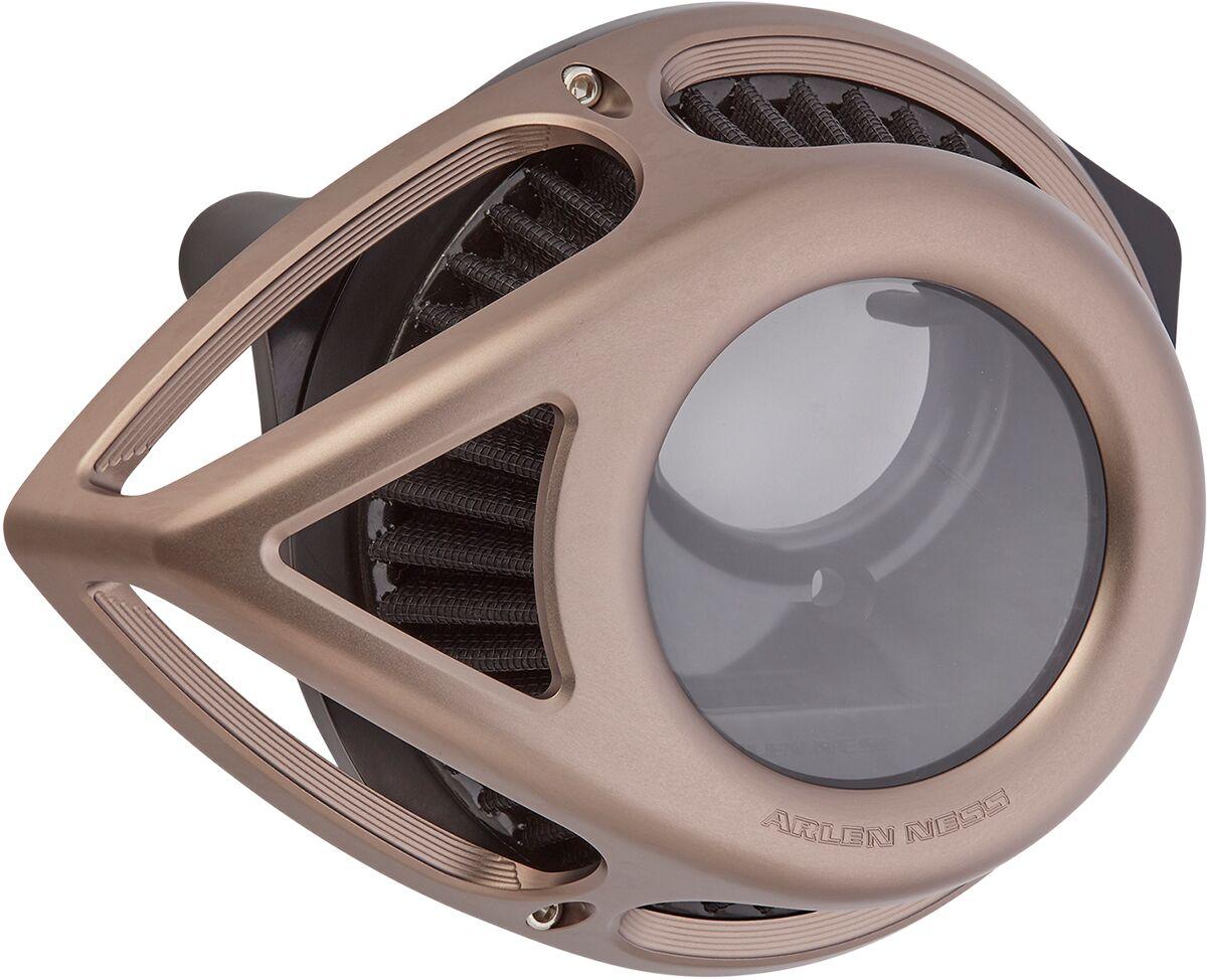 600-007 - Arlen Ness Clear Tear Air Cleaner Kit For Harley Davidson XL 1200 C 1996-2020 - Titanium