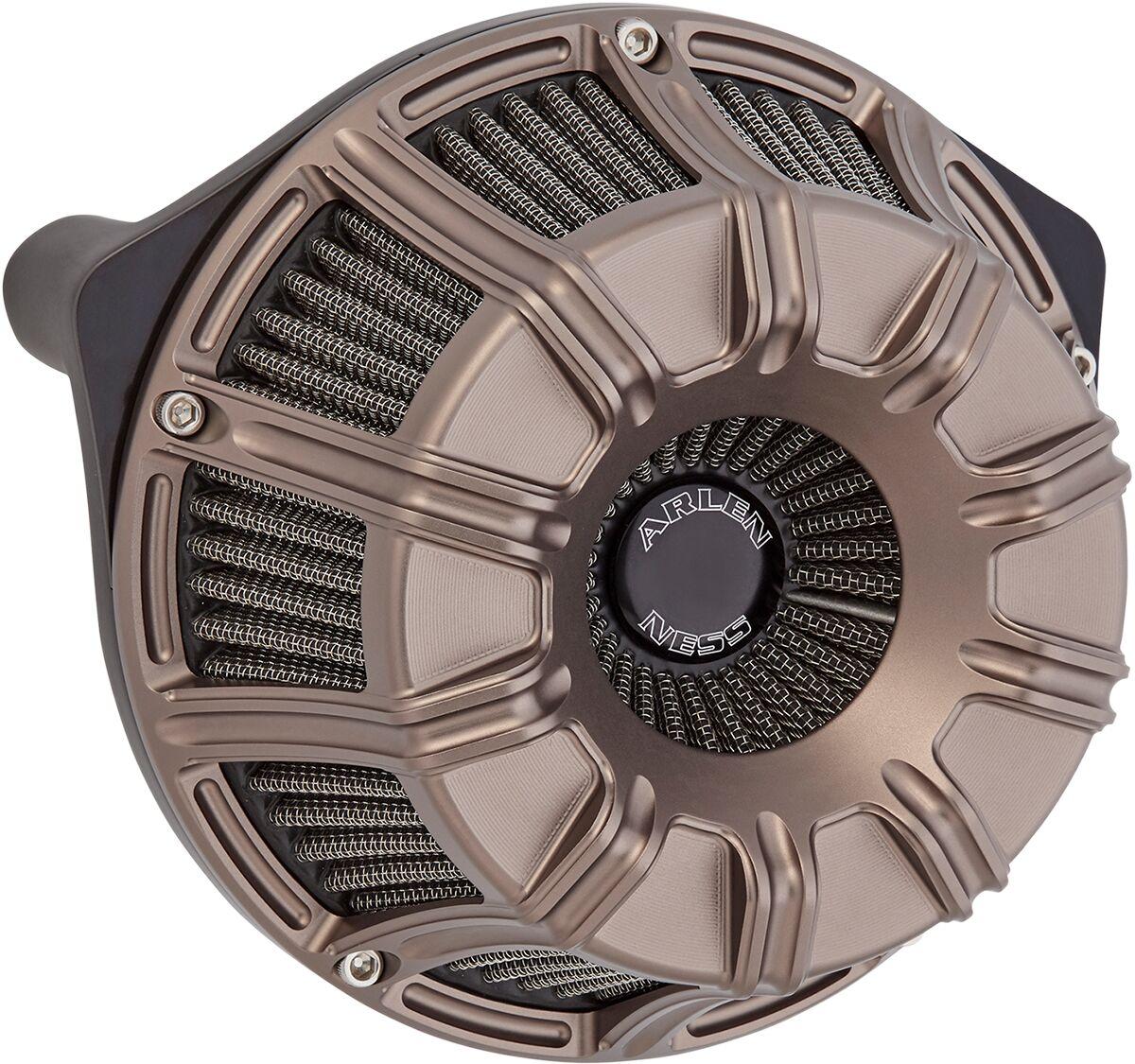 600-012 - Arlen Ness Inverted Series Air Cleaner Kit For Harley Davidson FLDE 1750 2018-2020 - Titanium