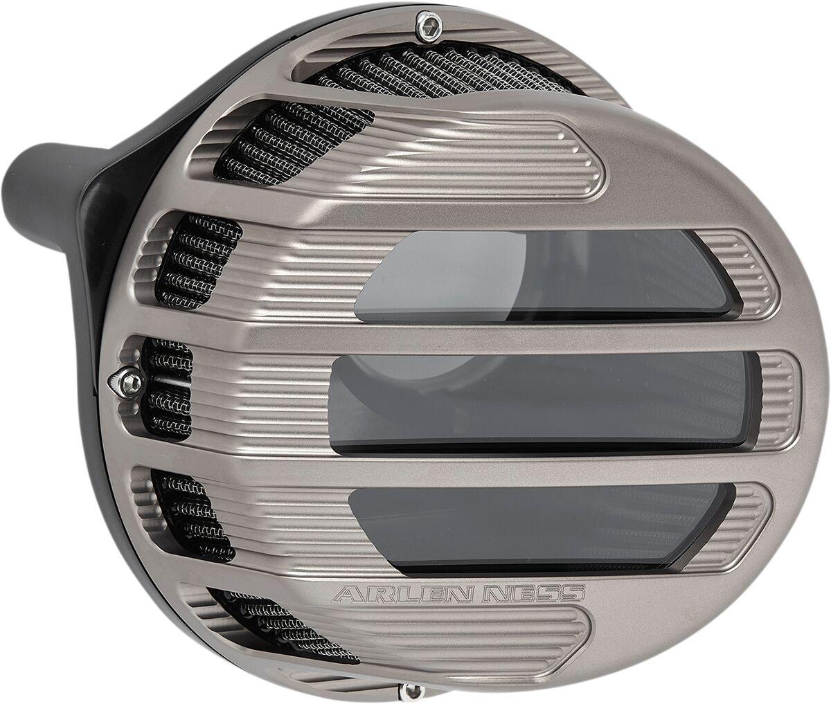 81-308 - Arlen Ness Sidekick Air Cleaner Kit For Harley Davidson FLDE 1750 2018-2020 - Titanium