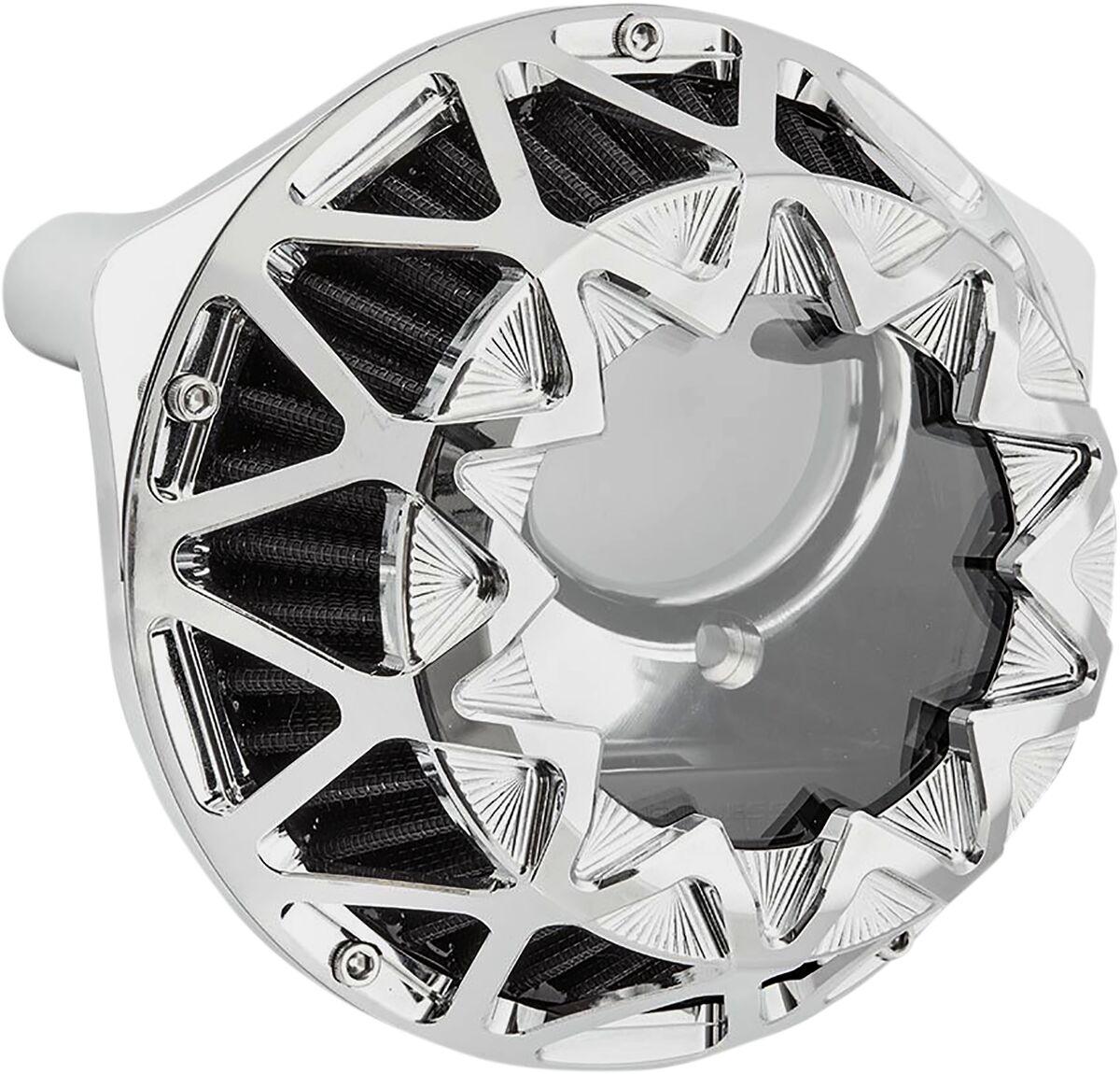 600-051 - Arlen Ness Crossfire Air Cleaner For Harley Davidson FLSTN 1690 2015 - Chrome