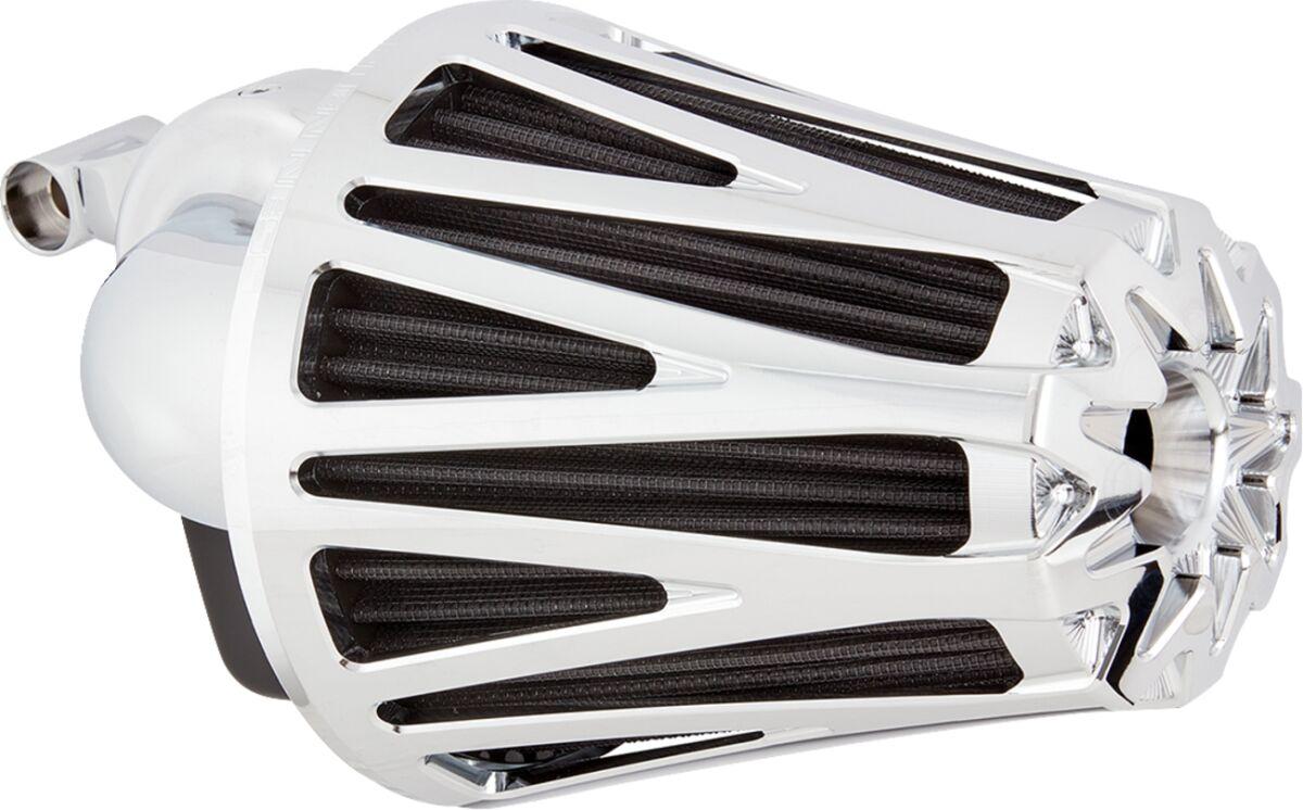 600-089 - Arlen Ness Monster Sucker Air Cleaner For Harley Davidson FLHR 1584 2008 - Chrome