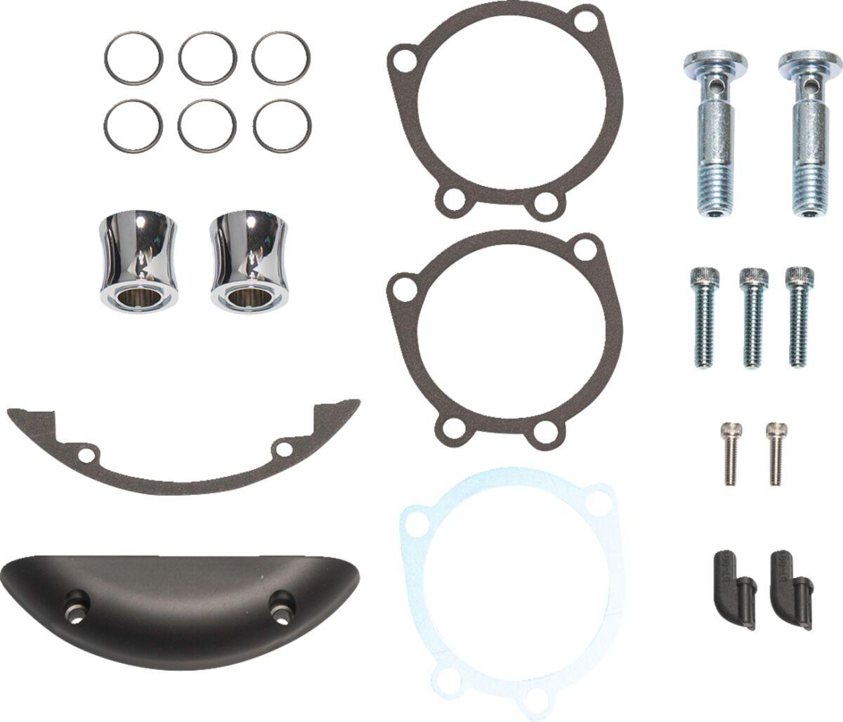 602-007 - Arlen Ness Replacement Air Cleaner Hardware Kit For Harley Davidson XL 1200 C 1996-2020 - Chrome