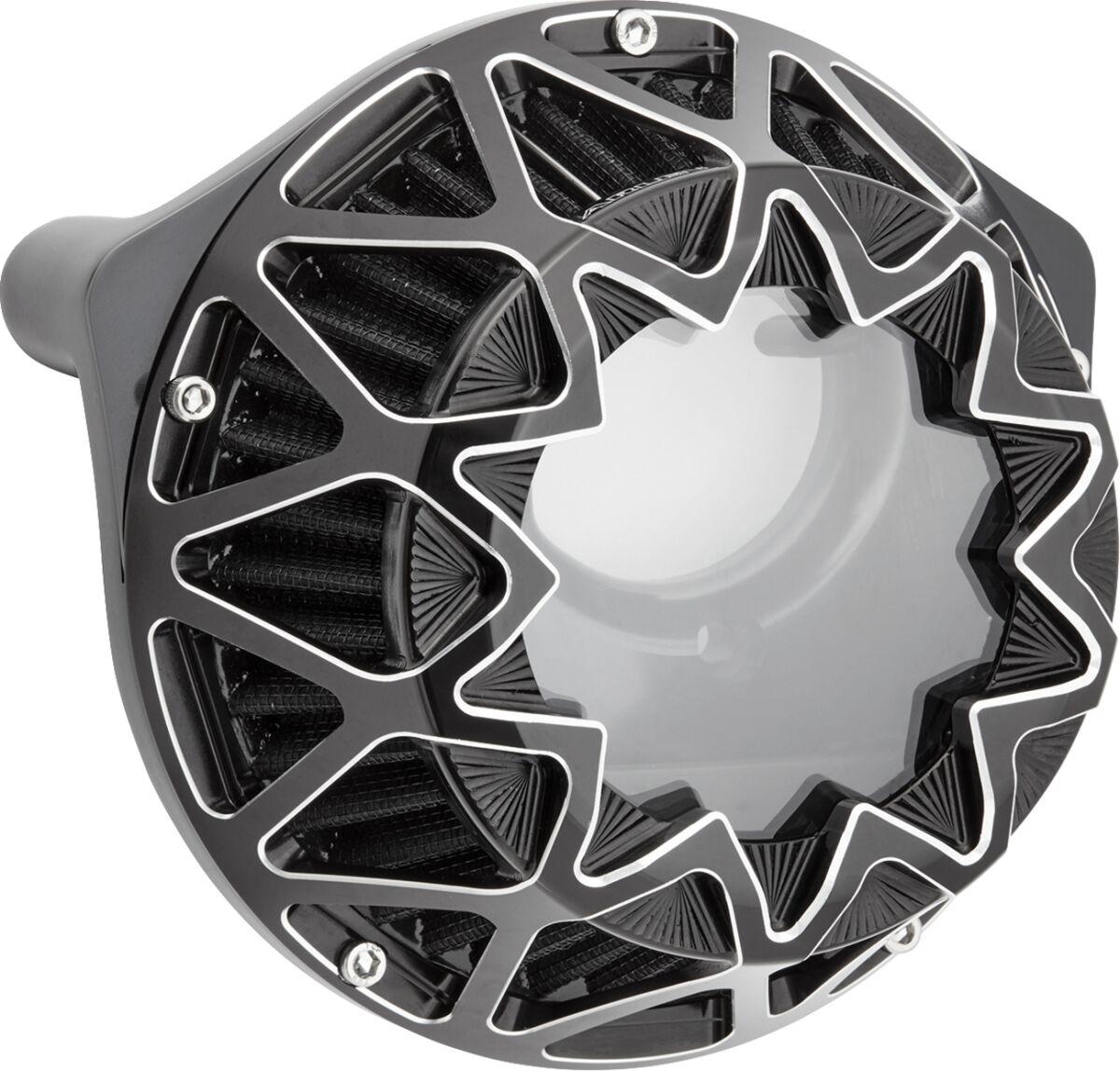 600-234 - Arlen Ness Crossfire Air Cleaner For Harley Davidson FLHX 1923 2024-2026 - Black/Silver