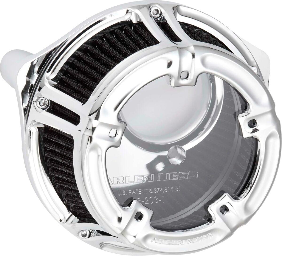 600-238 - Arlen Ness Method Clear Series Air Cleaner For Harley Davidson FLHX 1923 2024-2026 - Chrome