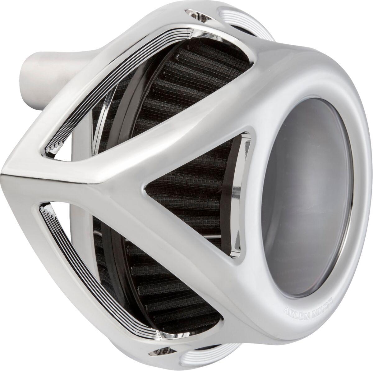 600-243 - Arlen Ness Clear Tear Air Cleaner Kit For Harley Davidson FLHX 1923 2024-2026 - Chrome