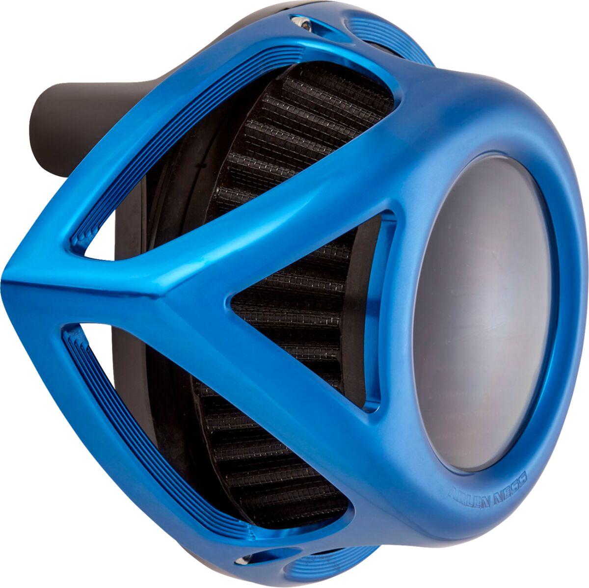 600-244 - Arlen Ness Clear Tear Air Cleaner Kit For Harley Davidson FLHX 1923 2024-2026 - Blue