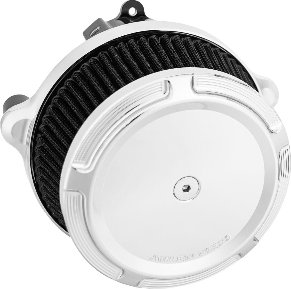 600-304 - Arlen Ness Big Sucker Stage 1 Air Cleaner Kit with Cover For Harley Davidson FLHX 1923 2024-2026 - Chrome