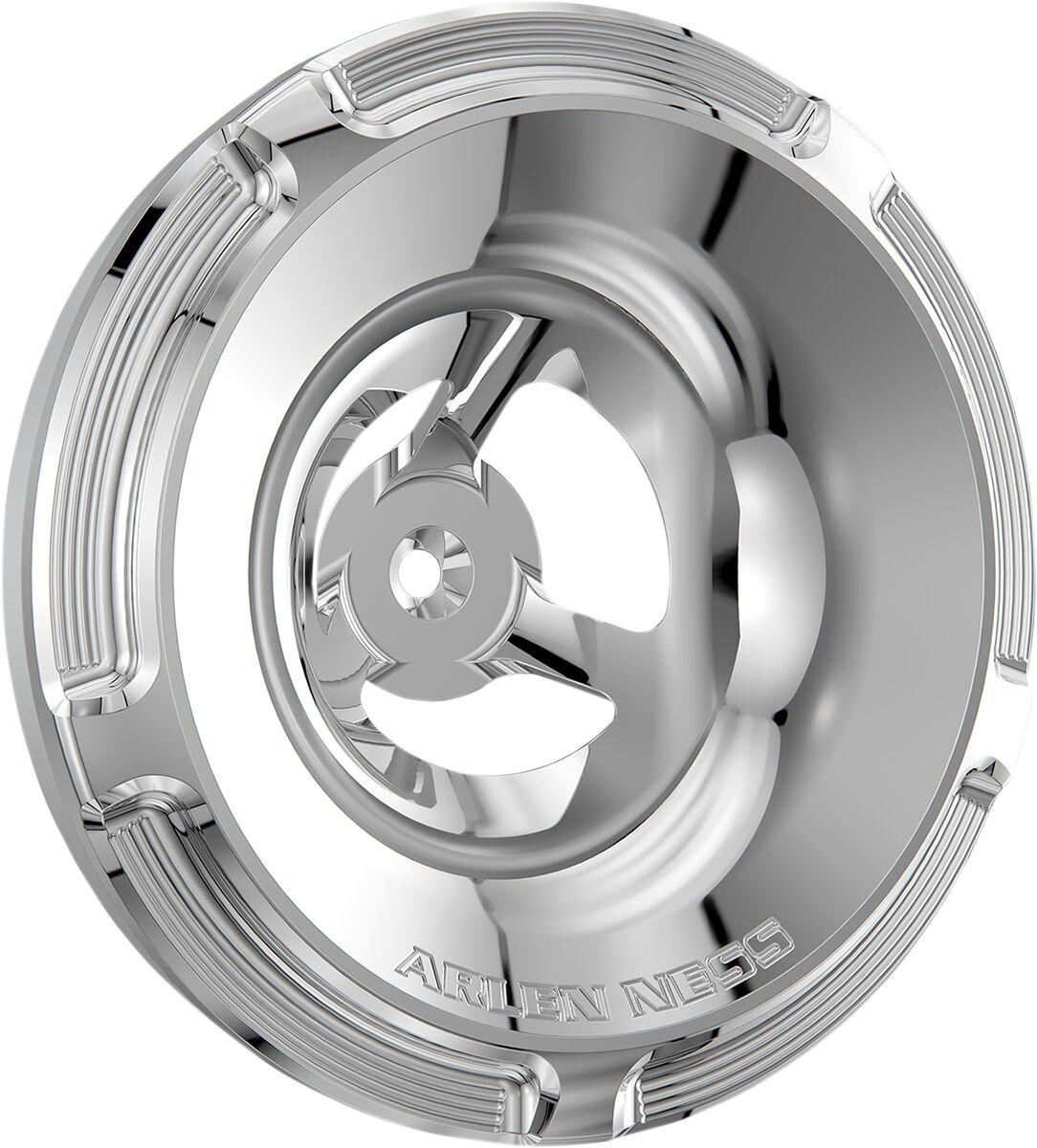 601-003 - Arlen Ness Velocity Air Cleaner Cover For Harley Davidson FLD 1690 2012-2013 - Chrome