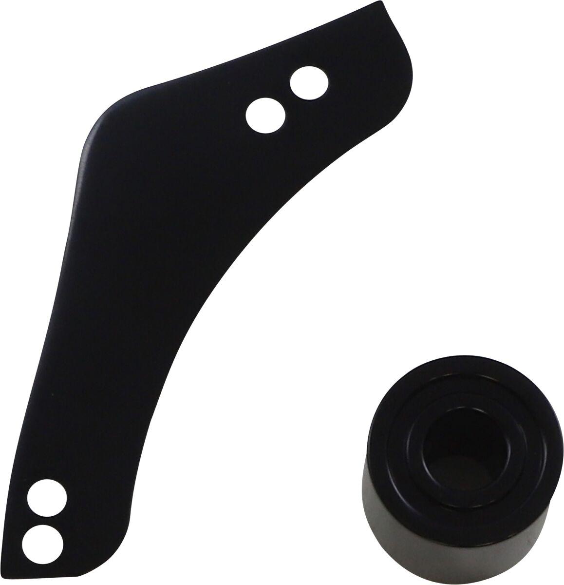 600-054 - Arlen Ness Replacement Breather Bolt Cover Plate For Harley Davidson FLDE 1750 2018-2020 - Black