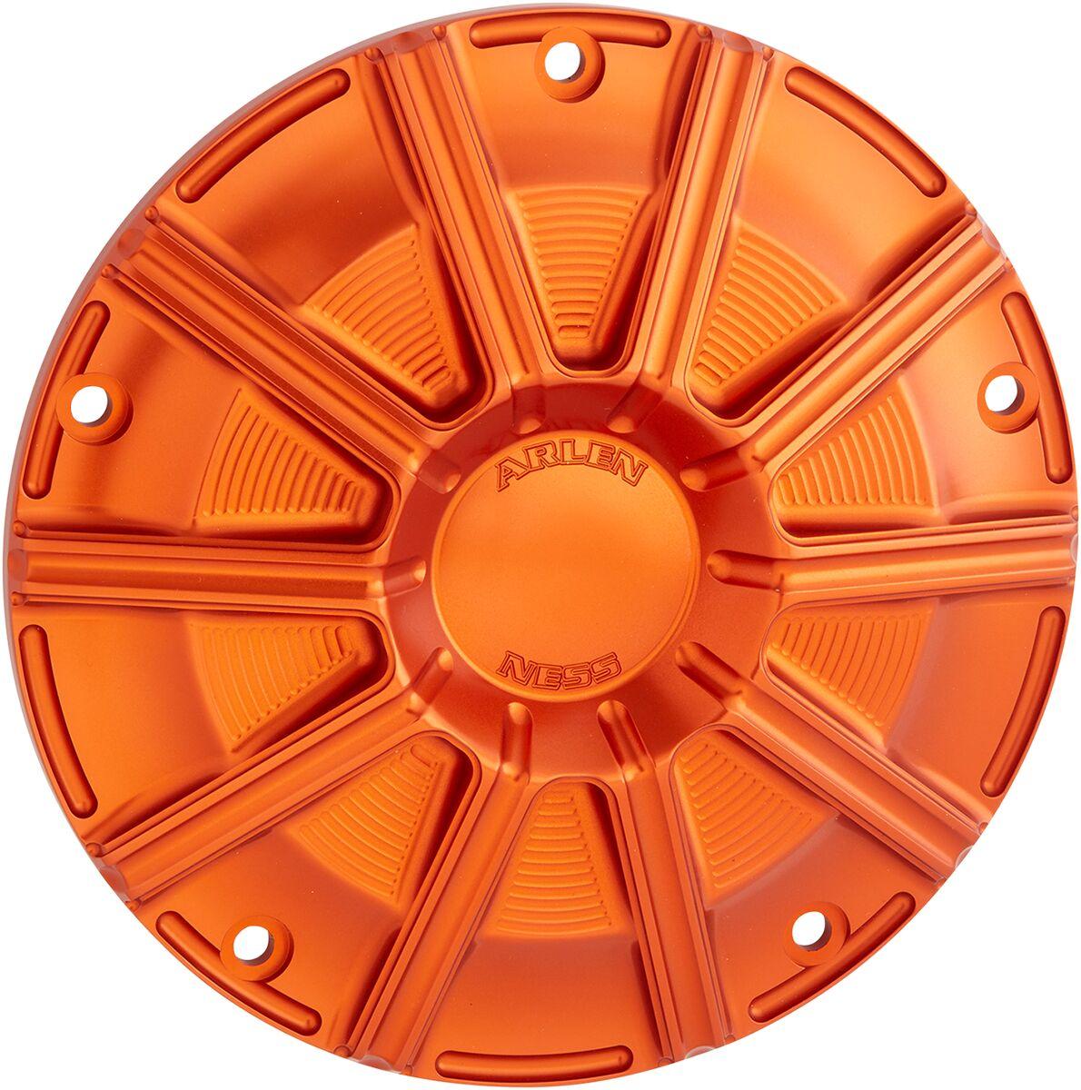 700-005 - Arlen Ness 10-Gauge Derby Cover For Harley Davidson FLH 1868 2021 - Orange