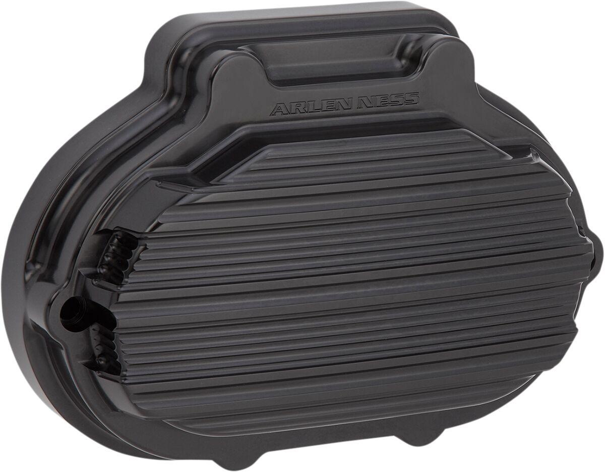 03-826 - Arlen Ness 10-Gauge Transmission Side Cover For Harley Davidson FLH 1868 2021 - Black Anodized