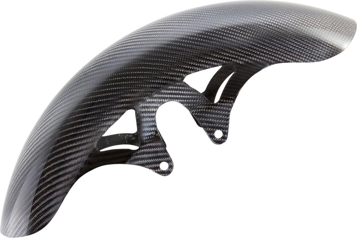 210-034 - Arlen Ness Carbon Fibre 19" Pro Sport Fender For Harley Davidson FLH 1868 2021 48cm (19") Front - Black