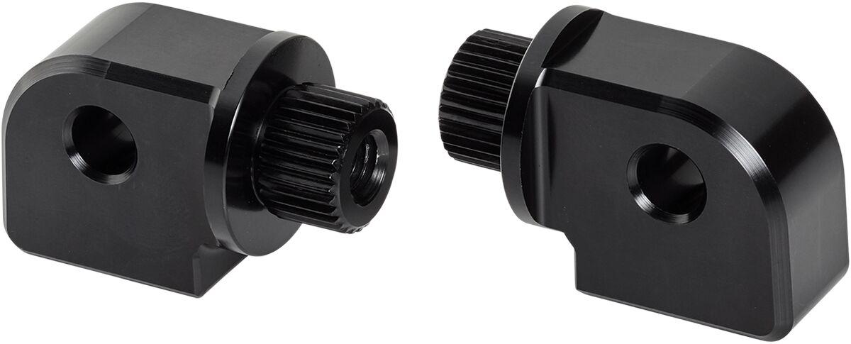 I-1390 - Arlen Ness Splined Peg Mount For Indian Scout 60 2016-2022 Rear - Black