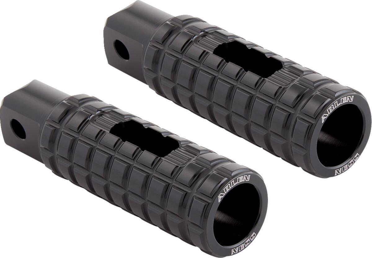 400-038 - Arlen Ness SpeedLiner Footpegss For Harley Davidson FLDE 1750 2018-2020 - Black
