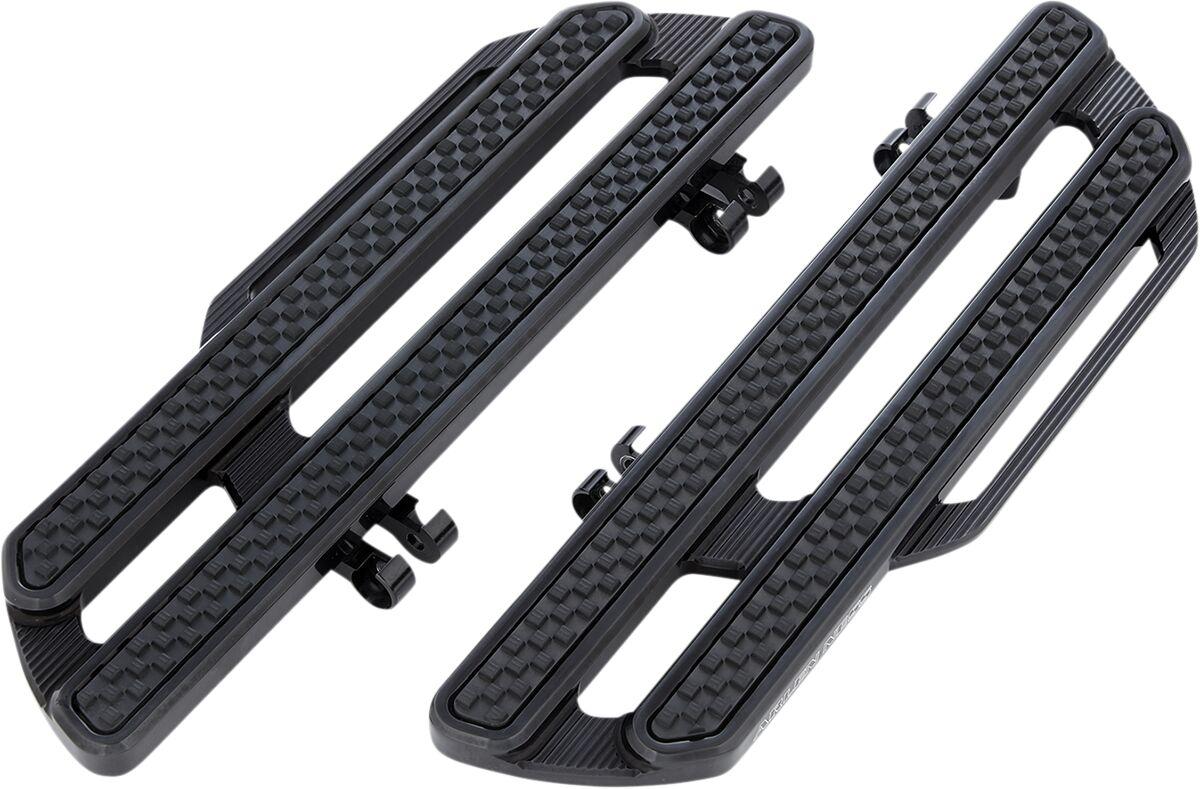 410-018 - Arlen Ness Method Driver Floorboards For Harley Davidson FLDE 1750 2018-2020 - Black