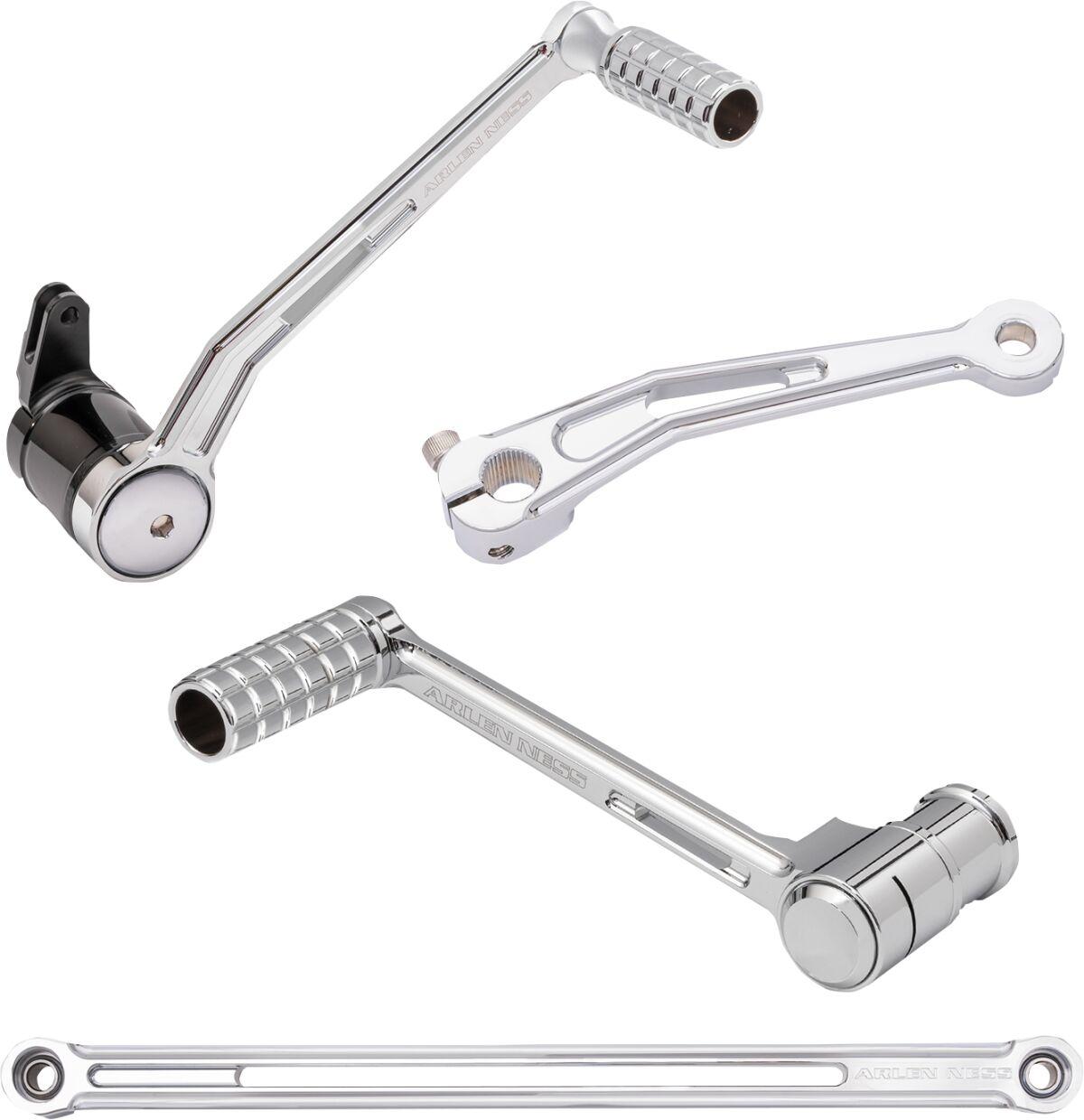 420-105 - Arlen Ness SpeedLiner Foot Control Kit For Harley Davidson FLH 1868 2021 - Chrome