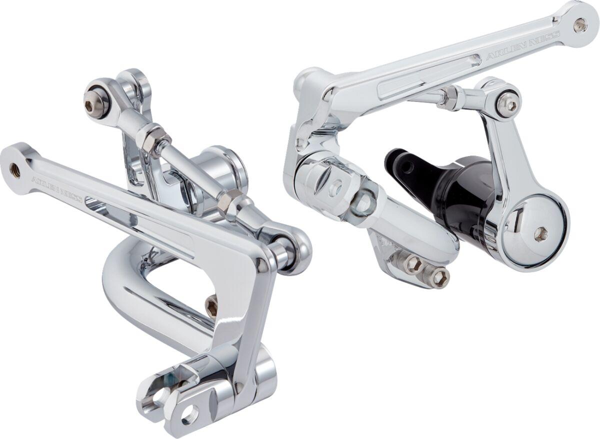 420-142 - Arlen Ness Mid Control Kit For Harley Davidson FLHR 1450 2000-2003 - Chrome