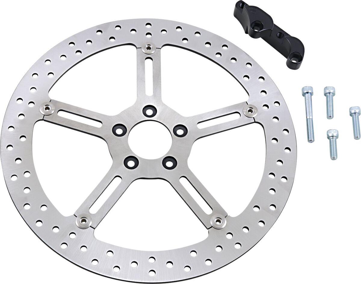 02-965 - Arlen Ness Big Brake Floating Brake Disc Kit For Harley Davidson FLD 1690 2012-2013 - Front