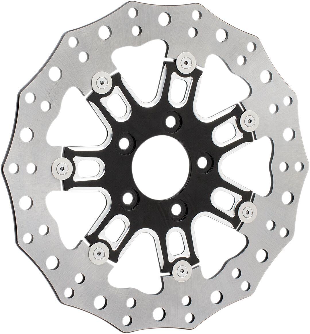 33-10301-202 - Arlen Ness Two-Piece Floating Brake Disc For Harley Davidson FLD 1690 2012-2013 - Front