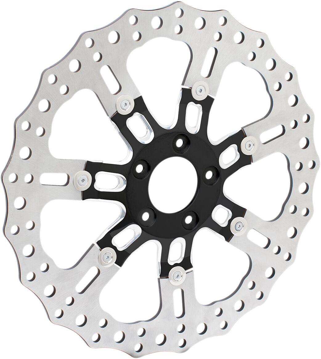 33-10301-203 - Arlen Ness Two-Piece Floating Brake Disc For Harley Davidson FLHR 1584 2008 - Front