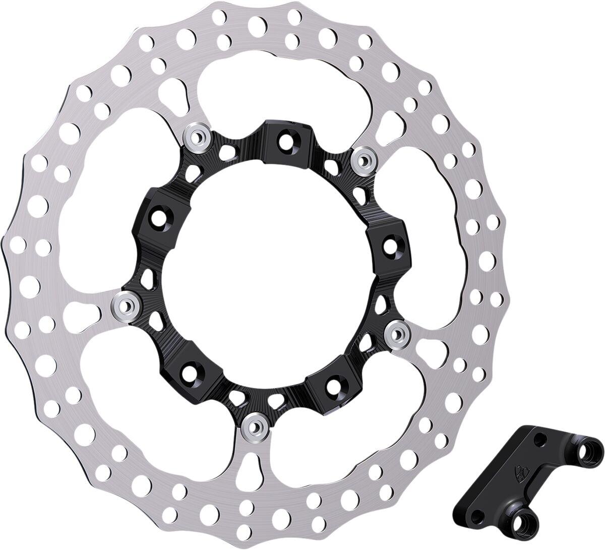 300-004 - Arlen Ness Big Brake 14" Full Floating Brake Disc Kit For Harley Davidson FLH 1868 2021 - Front Right