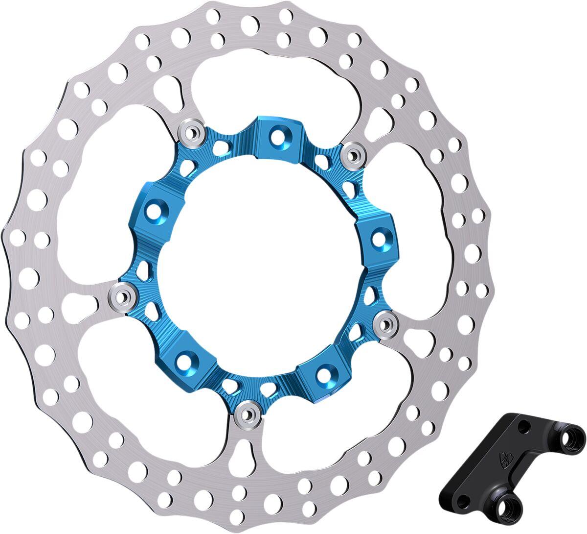 300-005 - Arlen Ness Big Brake 14" Full Floating Brake Disc Kit For Harley Davidson FLH 1868 2021 - Front Right