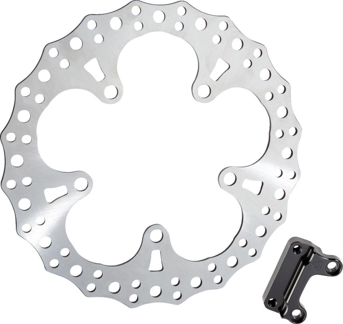 300-012 - Arlen Ness Jagged Floating Brake Disc For Harley Davidson FLHRXS 1868 2024 - Front