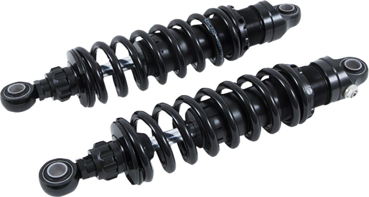 HD 776 - Ohlins STX Shocks - Harley Davidson FLTRX1690 Road Glide Custom 2011-2016 - Black