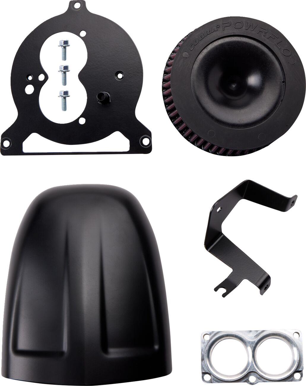 06-0467B-SB - 06-0467B-SB - Cobra Air Cleaner Kit - Kawasaki VN 900 2006-2016 - Black