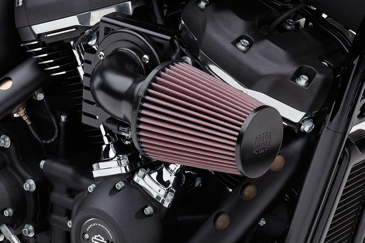 606-0104-06B-SB - 606-0104-06B-SB - Cobra Cone Air Intake - Harley Davidson FXSTSSE2 1800 2008 - Black