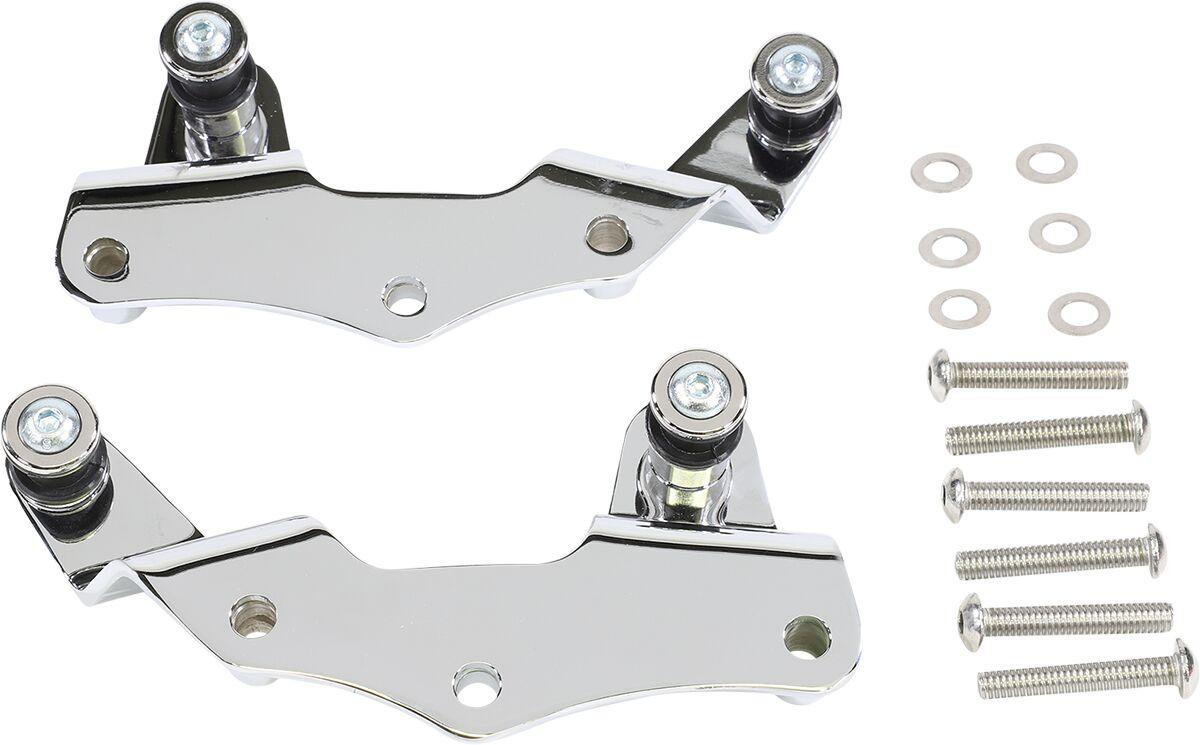 602-2100 - 602-2100 - Cobra Docking Kit For Detachable Backrest - Harley Davidson FLHX 1690 2011-2013 - Chrome