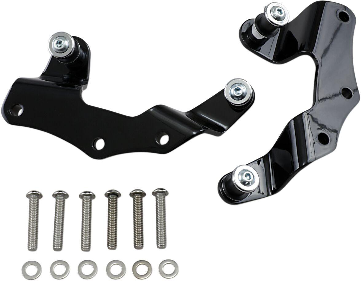 602-2100B - 602-2100B - Cobra Docking Kit For Detachable Backrest - Harley Davidson FLTRX1584 Road Glide Custom US Models 2010-2011 - Black