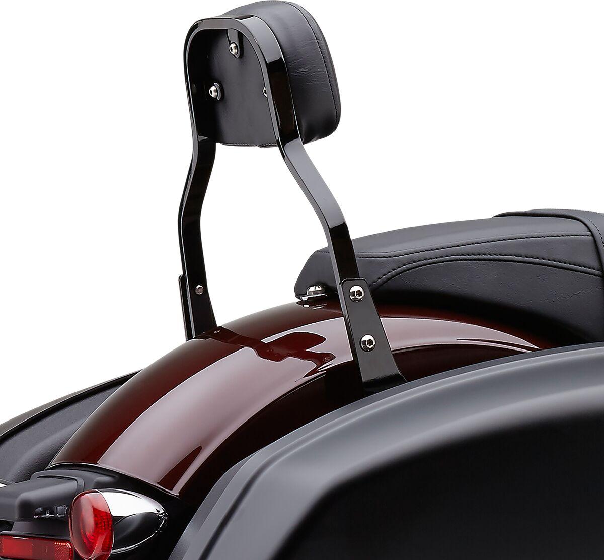 602-2031B - Cobra Detachable Backrest Kit For Harley Davidson FXLRST 1923 2022-2024 - Black 279mm