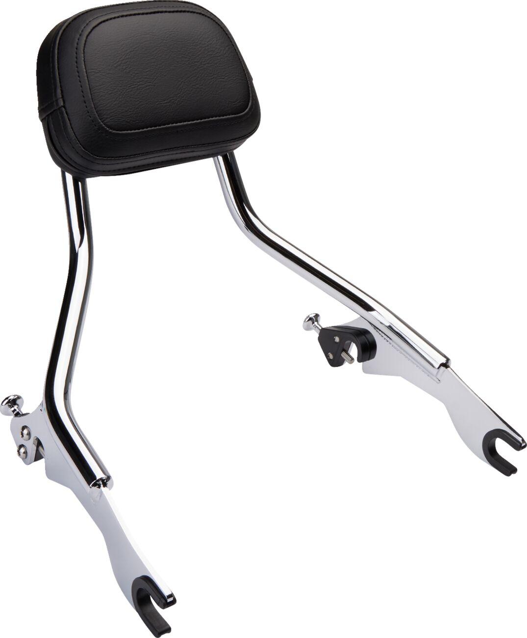 602-2200 - Cobra Short Detachable Backrest For Harley Davidson FLTRXSE2 1800 2013 - Chrome