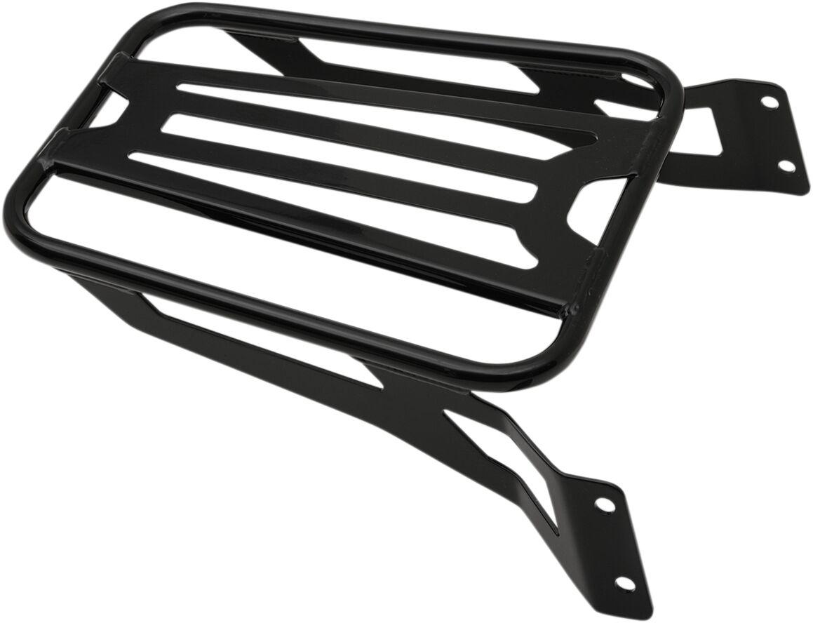 602-3501B - Cobra Luggage Rack For Detachable Backrest For Harley Davidson FXSTC1584 2007-2009 - Black
