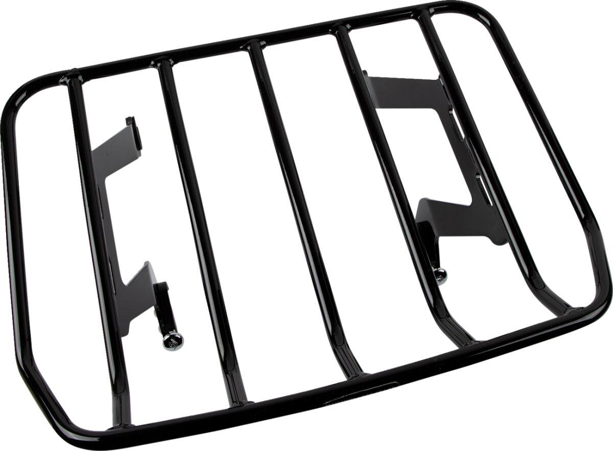 602-2610B - 602-2610B - Cobra Big Ass Detachable Solo Luggage Rack - Harley Davidson FXBBS 1868 2021-2024 - Black