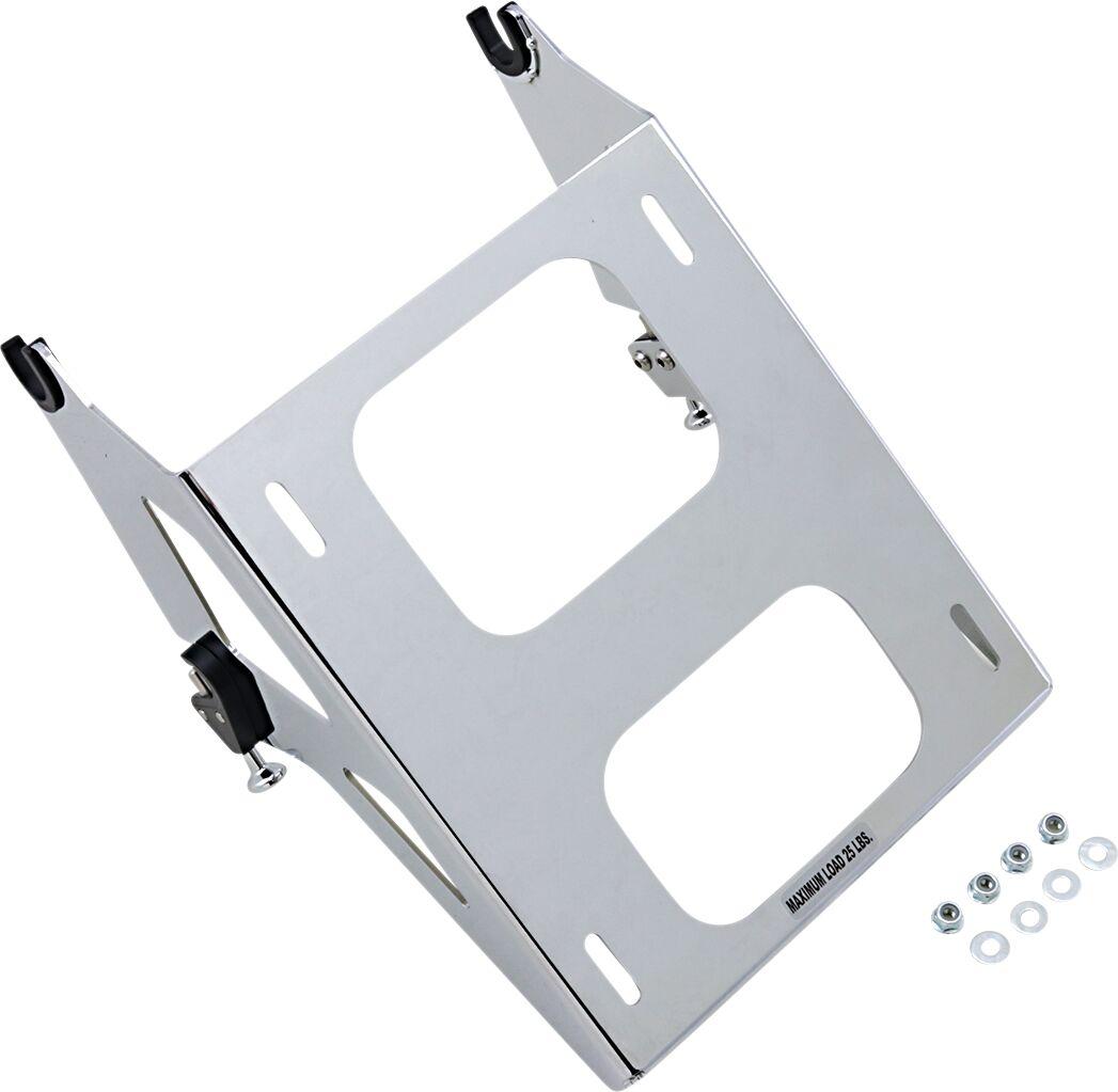 602-2702 - 602-2702 - Cobra 2-up Tour Pack Mount - Harley Davidson FLTRXST 1923 2022-2023 - Chrome/Silver