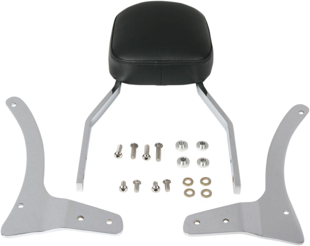 02-5240 - 02-5240 - Cobra Square Sissy Bar Kit - Yamaha XVS 1100 V Star Custom 1999-2009 - Chrome