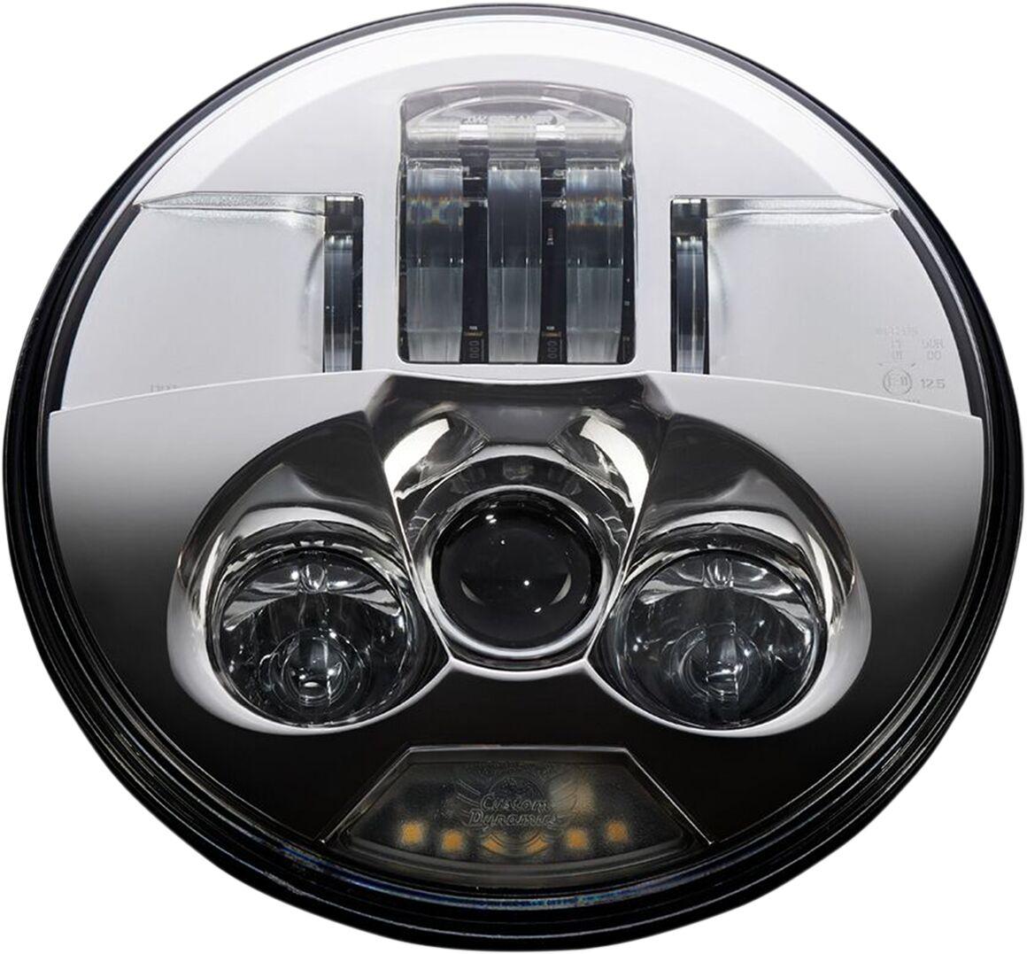 PB-7-C - Custom Dynamics 7" ProBeam LED Headlamp For Harley Davidson FLD 1690 2012-2013 Chrome