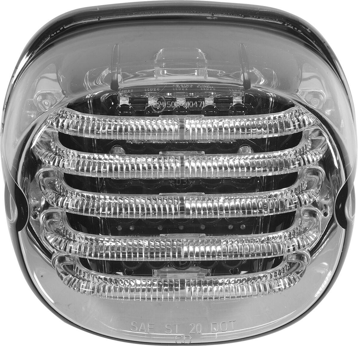 PB-TL-LP-S - Custom Dynamics ProBeam Low-Profile LED Taillight Kit For Harley Davidson FLD 1690 2012-2013 Smoke