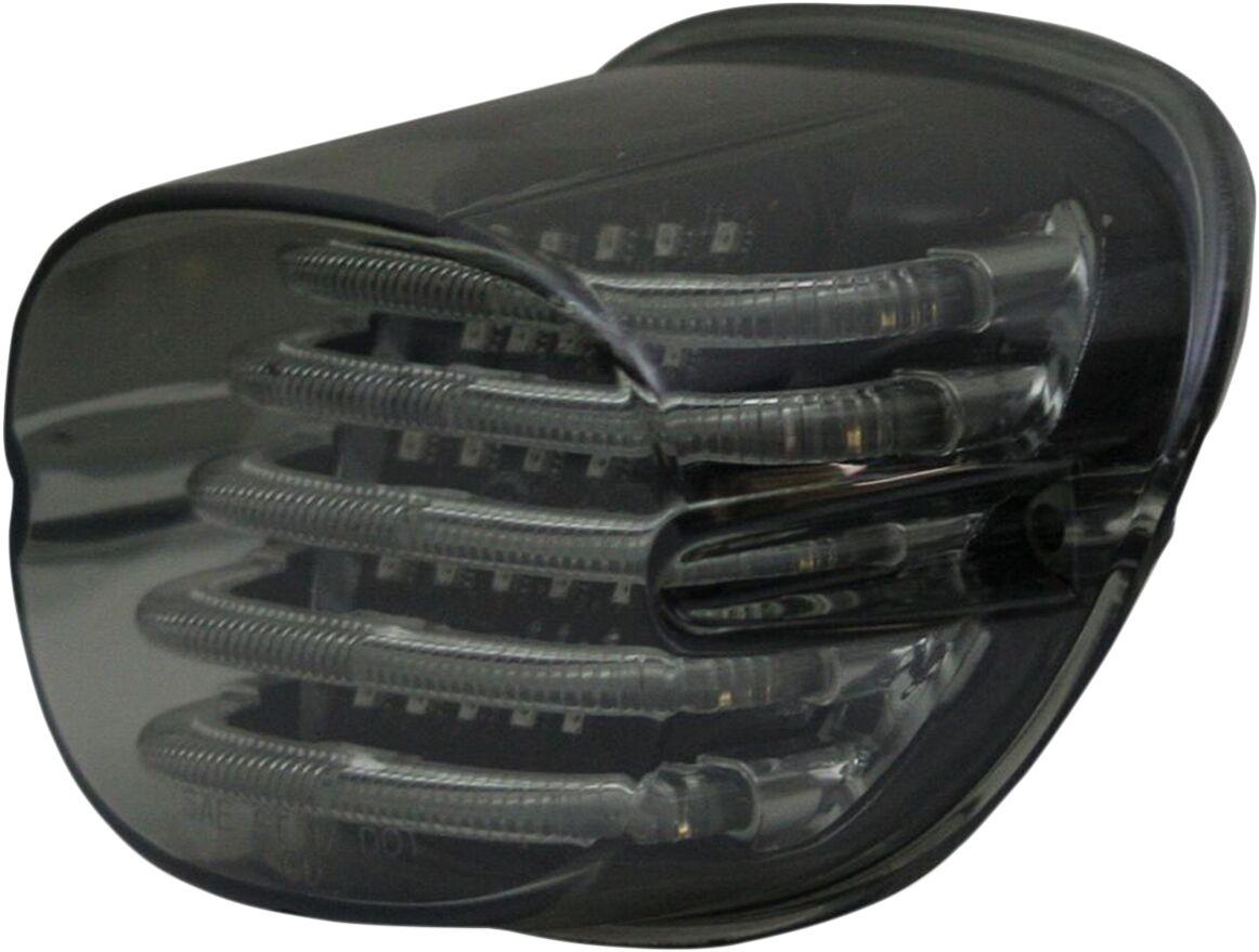 PB-TL-SB-S - Custom Dynamics ProBeam Squareback LED Taillight Kit For Harley Davidson FLD 1690 2012-2013 Smoke