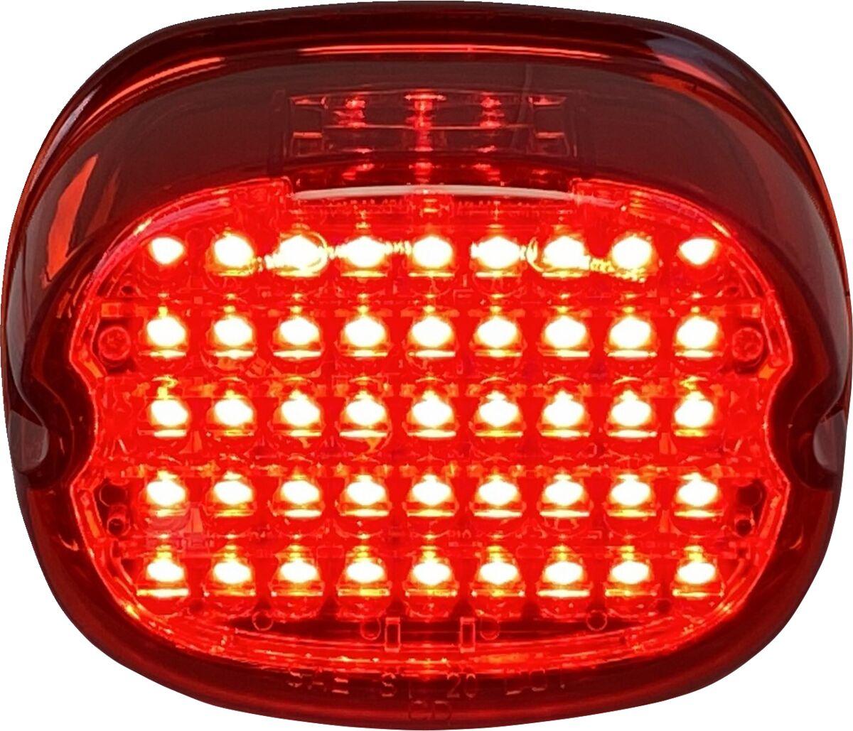 CD-TL-NW-R - Custom Dynamics Low Profile LED Taillight For Harley Davidson FLD 1690 2012-2013 Red