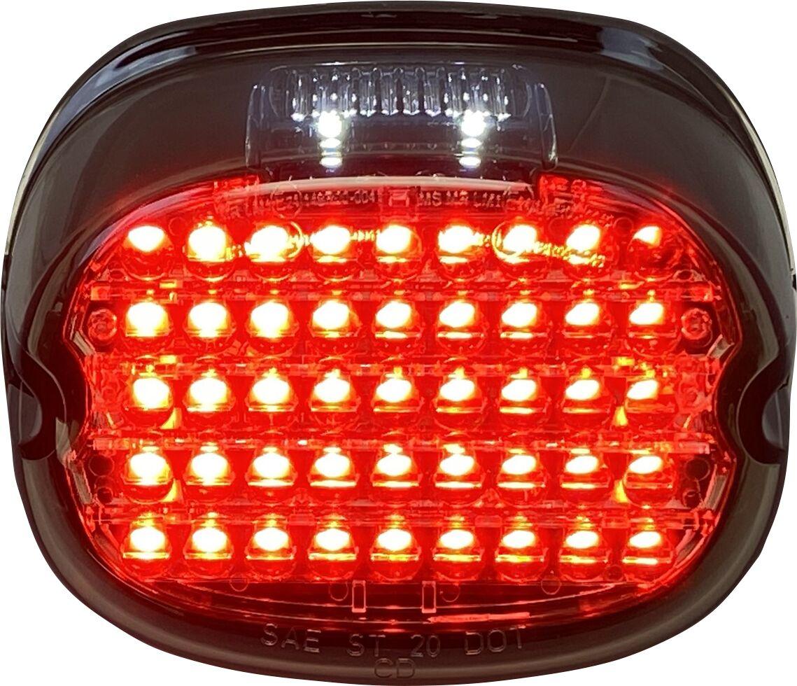 CD-TL-TW-S - Custom Dynamics Low Profile LED Taillight For Harley Davidson FLD 1690 2012-2013 Smoke