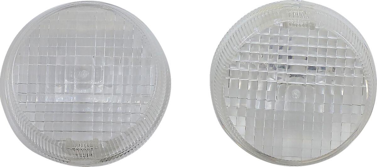 CD-TSLHK-CLEAR - Custom Dynamics Replacement Turn Signal Lenses For Kawasaki VN 1600 2003-2008 Clear