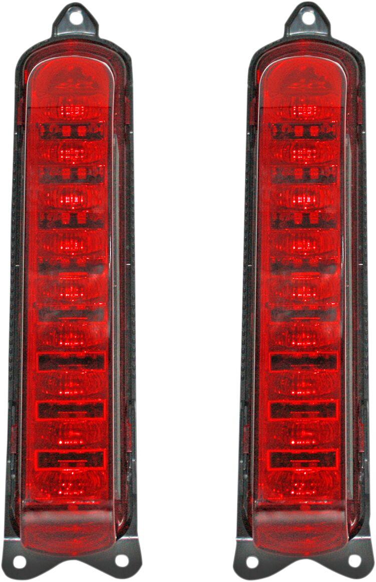 PB-CVO-RED - Custom Dynamics ProBeam LED Taillight Panels for CVO For Harley Davidson FLHRSE6 1800 2014 Red