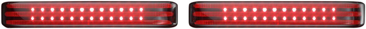PB-SBSEQ-HD-BS - Custom Dynamics ProBeam LED Sequential Bagz Saddlebag Lights For Harley Davidson FLHR 1340 1997-1998 Smoke