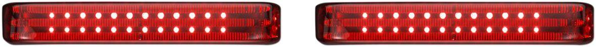 PB-SBSEQ-SS6-BR - Custom Dynamics ProBeam LED Sequential Bagz Saddlebag Lights For Harley Davidson FLHX 1584 2010-2011 Red