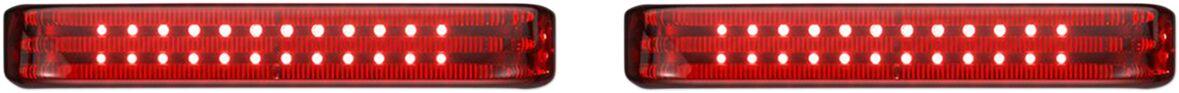 PB-SBSEQ-SS6-CR - Custom Dynamics ProBeam LED Sequential Bagz Saddlebag Lights For Harley Davidson FLHX 1584 2010-2011 Red
