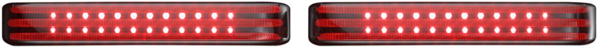PB-SBSEQ-SS6-CS - Custom Dynamics ProBeam LED Sequential Bagz Saddlebag Lights For Harley Davidson FLHX 1584 2010-2011 Smoke