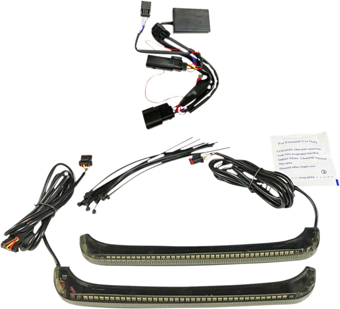 CD-LPDC-BCM-S - Custom Dynamics LED Low-Profile Bagz Accent Lights For Harley Davidson FLHRXS 1750 2017-2018 Rear Smoke